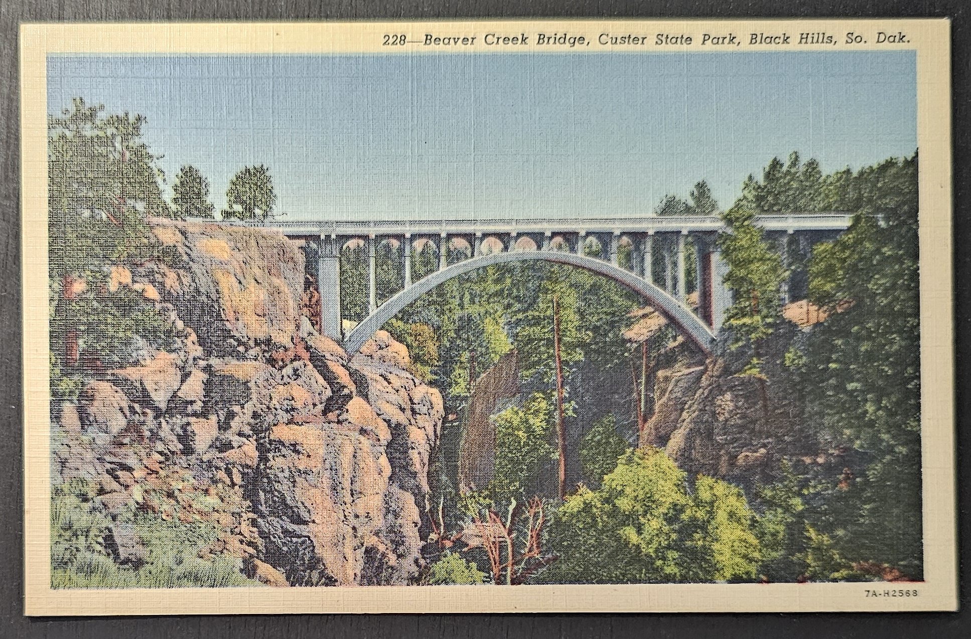 postcard USA - SD - South Dakota #0026 (image for) postcard USA - SD - South Dakota #0026